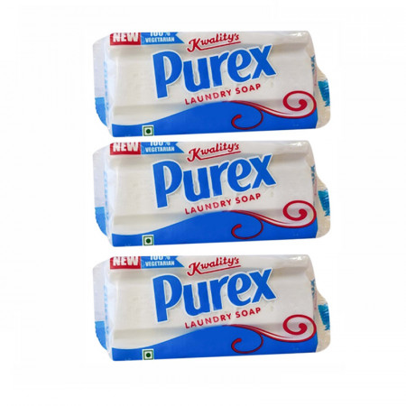 PUREX KWALITYS LAUNDRY SOAP 3 IN 1  600GM